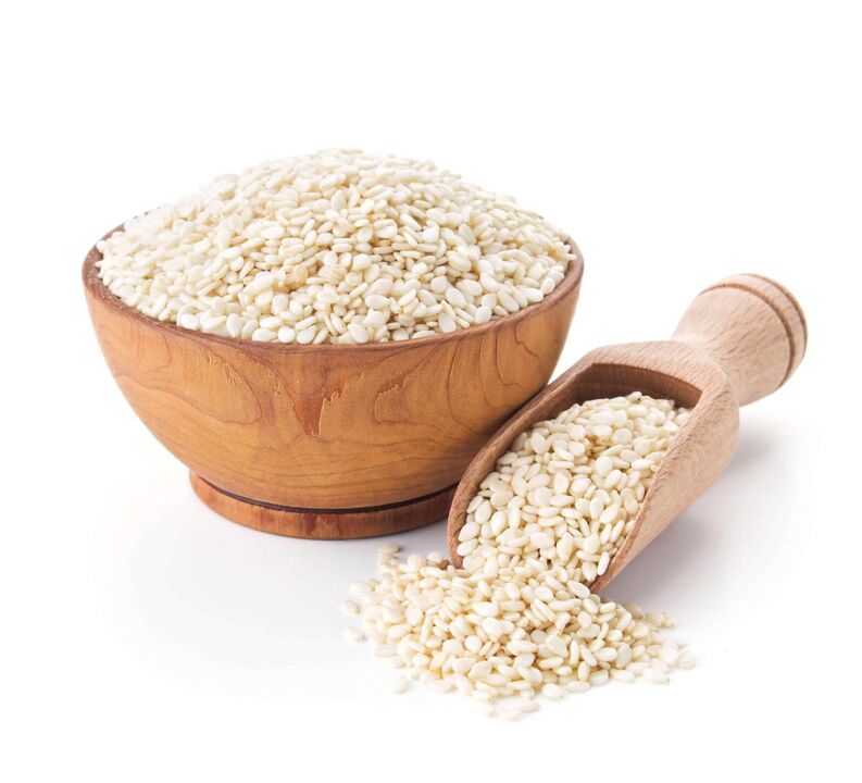 σουσάμι σε κρέμα κιρσών